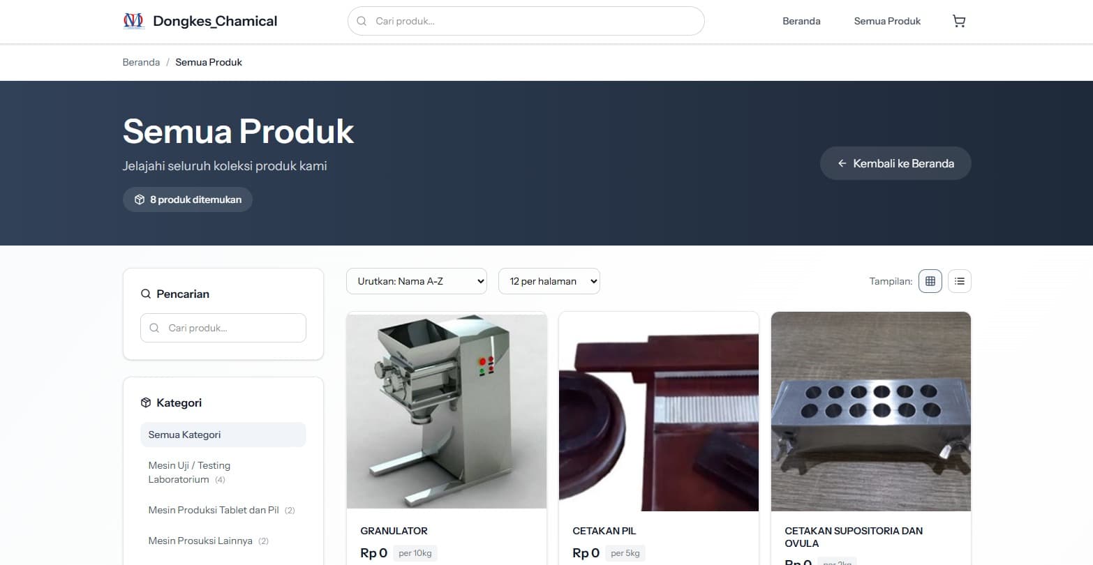 E-Catalog Alat Medis