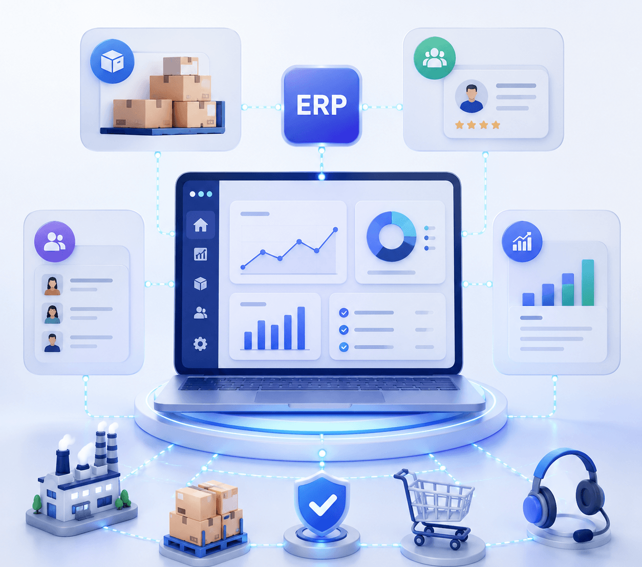 Contoh sistem manajemen dari asset proyek